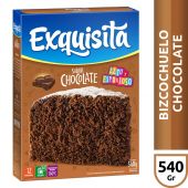 Bizcochuelo Chocolate Exquisita x 540 g