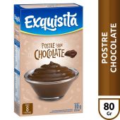 Postre Chocolate Exquisita x 80gr.