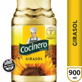 Aceite Girasol Cocinero 900 ml