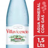 Agua Mineral c/gas Villavicencio 1,5lt.