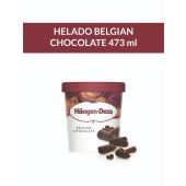 Pote Helado Belgian Chocolate Häagen-Dazs 473 ml