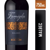 FAMIGLIA BIANCHI MALBEC 750 CC          