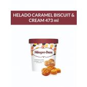 Pote Helado Caramel Biscuit & Cream Häagen-Dazs 473 ml