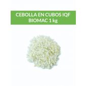 Cebolla en cubos IQF Biomac 1 kg