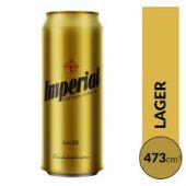 Cerveza Rubia Lata Imperial 473 ml