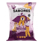 Chips  Batatas y Sal Marina x 80 g SIN TACC NUESTROS SABORES