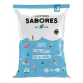 Chips  Papas Rusticas y Sal Marina x 80 g SIN TACC NUESTROS SABORES