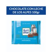 Chocolate con Leche de Los Alpes Ritter Sport 100gr