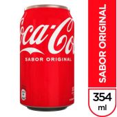 Lata Coca Cola 354 ml.