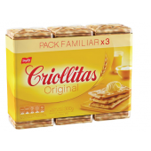 Galletitas Criollitas Original Tripack 300 gr (x 3 un)
