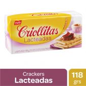 Galletitas Criollitas lacteadas 118 gr