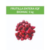 Frutilla Entera IQF Biomac 1 kg