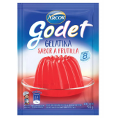 Gelatina sabor Frutilla Godet 30 gr