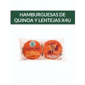 Hamburguesas de Quinoa y Lenteja Nutree x 4U