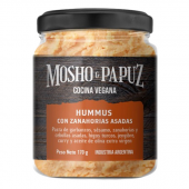 Hummus con Zanahorias Asadas Mosho Papuz 170gr.