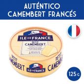 Queso Camembert Marca Ile de France  por 125gr