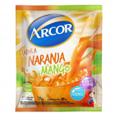 Jugo en polvo mango-naranja Arcor 20 gr