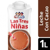 Leche Chocolatada Descremada Las Tres Niñas 1 Lt