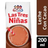 Leche Chocolatada Descremada Las Tres Niñas 200 ml