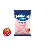 Yogur bebible sabor a frutilla con vitamina A+D. Receta simple y con colorantes naturales. Libre de gluten (sin TACC) Contiene 1 litro.