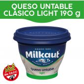 Queso Untable Clásico Light Milkaut 190gr