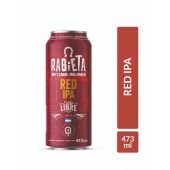 Cerveza Red IPA Rabieta 473 ml