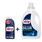 Detergente de ropa Skip liquido para Diluir 500 ml +Botella 3l