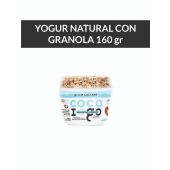 Yogur Natural con Granola a Base de Leche de Coco IOGO 160 gr