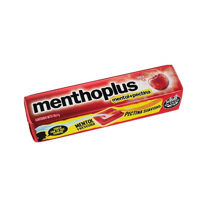 Caramelos Cherry Menthoplus 29,4gr.