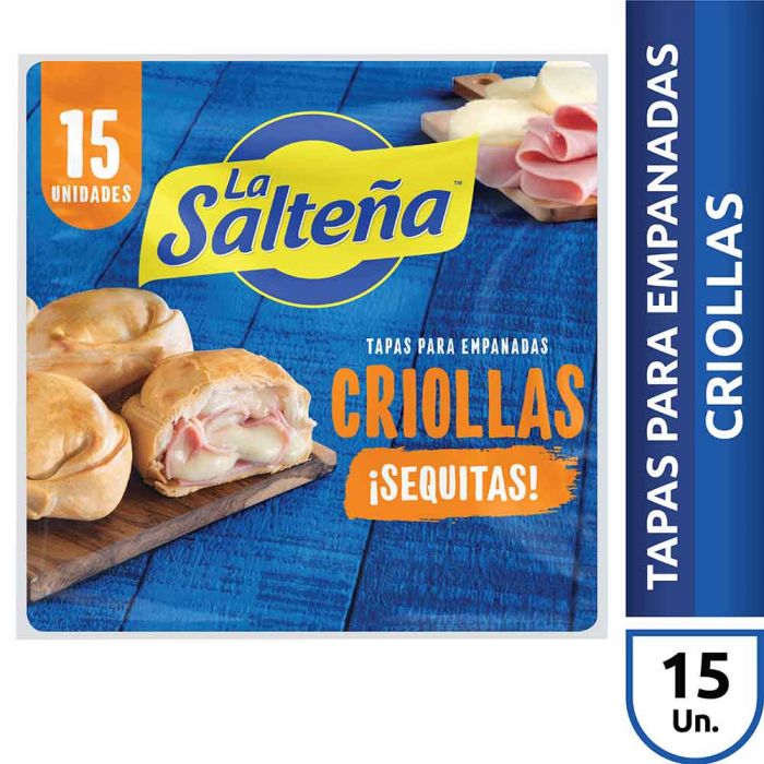 Tapas para Empanadas Criollas La Salteña x 15 u.