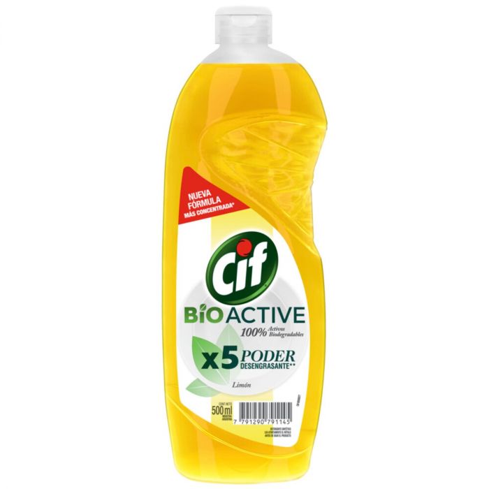 Detergente CIF desengrasante limon 500ml