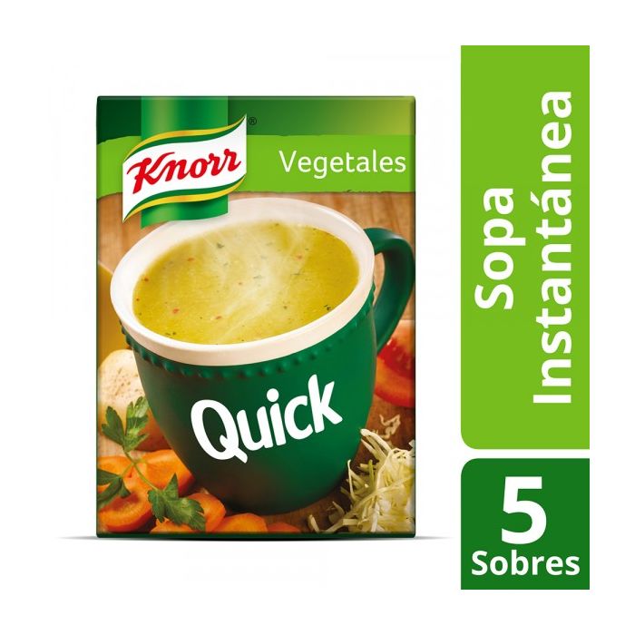 Sopa Knorr Vegetales 5 u