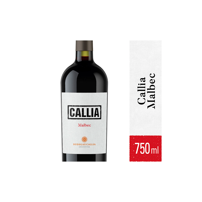 Vino Malbec Callia 750 ml.