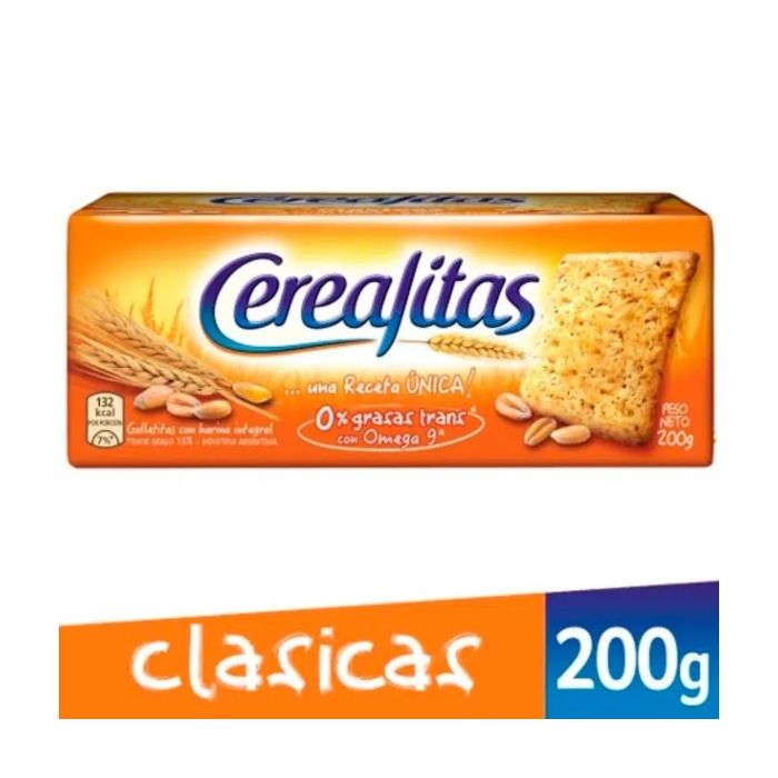 Galletitas Cerealitas Clasicas 200 gr