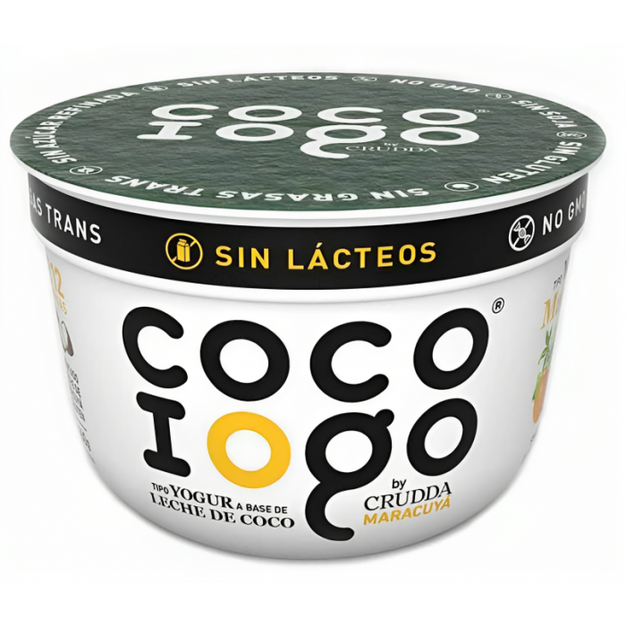 Yogur Maracuyá a Base de Leche de Coco IOGO 160 gr