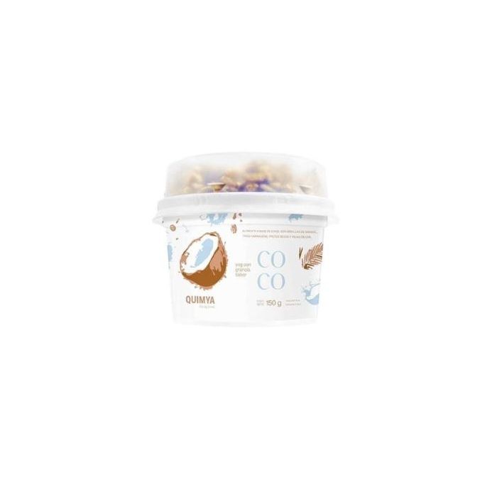 Yogur a Base de Coco Natural con Granola Quimya x 150g
