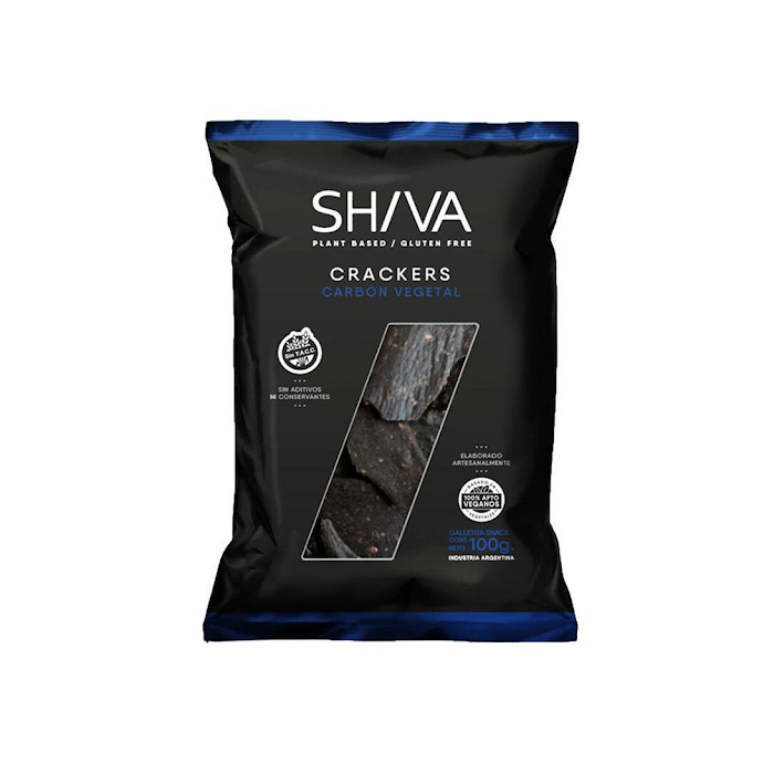Crackers Carbon Vegetal Shiva 100 gr
