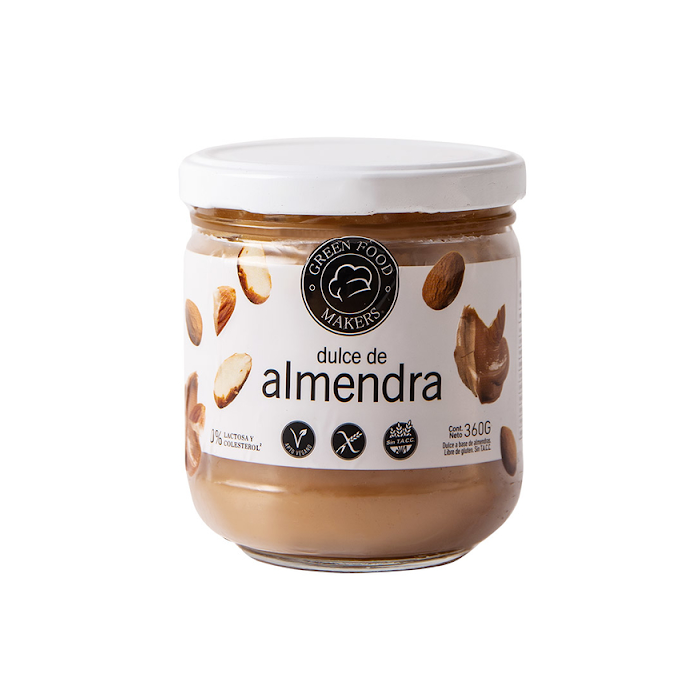 Dulce de Almendras Green Food Makers 360g
