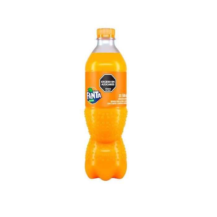 Gaseosa Naranja Fanta 500 ml