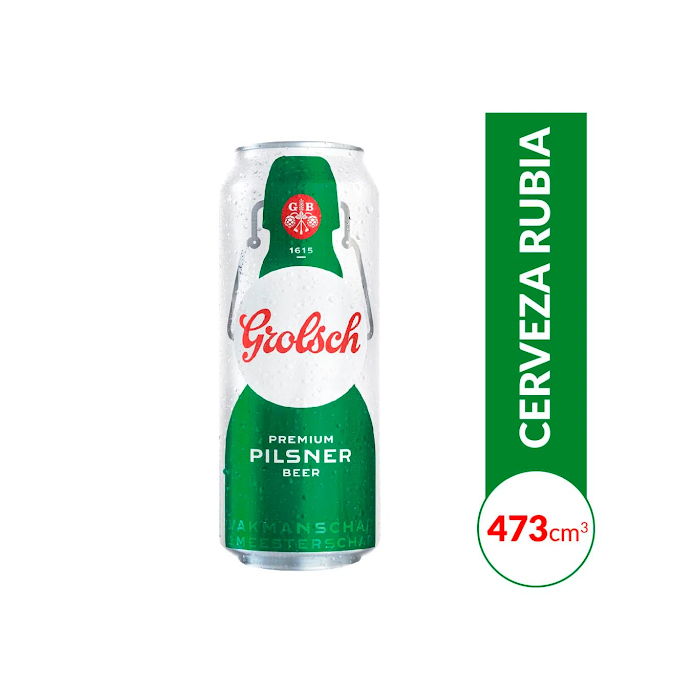 Cerveza Grolsch 473 ml