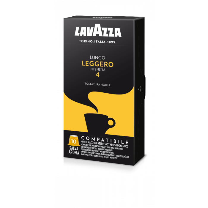 Cafe en Capsulas Lavazza Lungo Leggero x 10U
