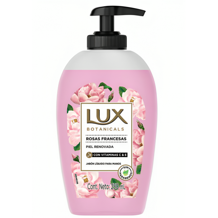 Jabon Liquido Lux Rosas Francesas Dosificador 250 ml