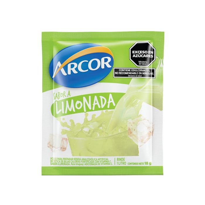 Jugo en polvo limonada Arcor 20 gr