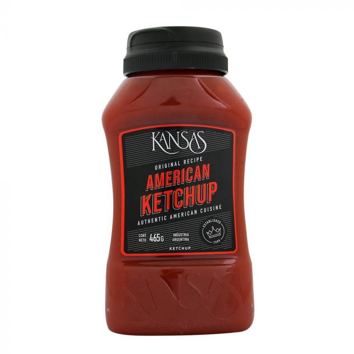 Aderezo Ketchup Kansas x 465 gr