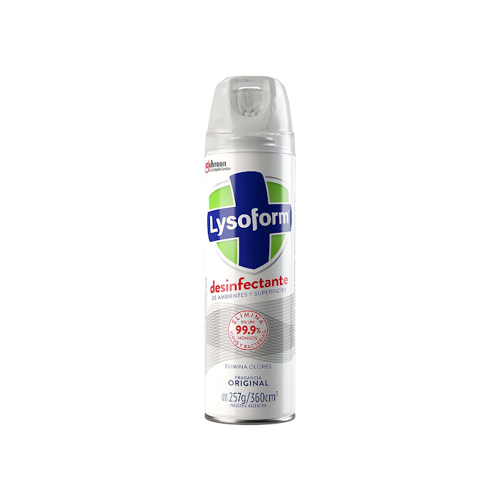Desinfectante en aerosol Lysoform 360 cc