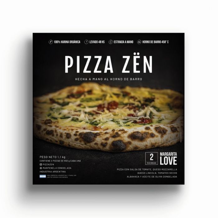 Pizza Margarita Love Zen 2u.