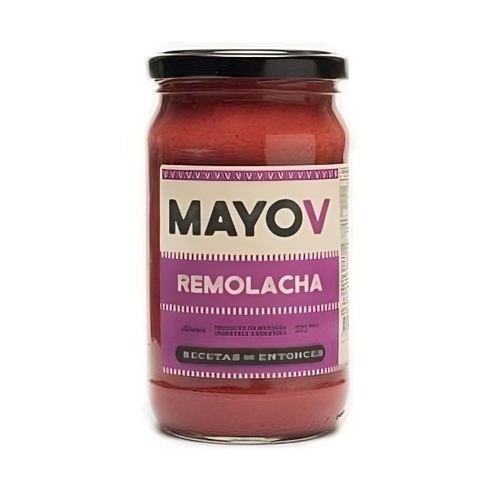 Mayonesa Vegana Remolacha MayoV 270 gr.