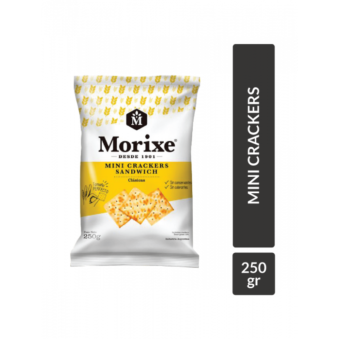Mini Crackers Sandwich Morixe x 250 gr