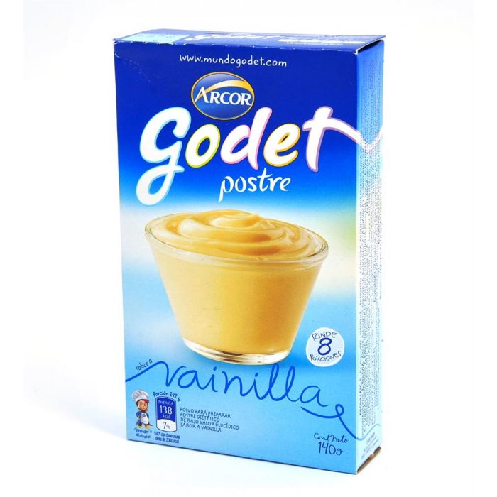 Postre sabor Vainilla Godet 140 gr