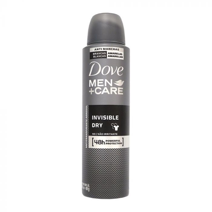 Desodorante Masculino Dove Antitranspirante Invisible Dry Aerosol 89ml